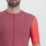 Pánský cyklistický dres s krátkým rukávem SPORTFUL Checkmate jersey, pompelmo mulled grape · záber 5