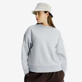 DECATHLON Dámska mikina s okrúhlym výstrihom Elementals sivá melírovaná 2XL · záber 1