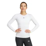 Dámske tréningové tričko s dlhým rukávom ADIDAS TF LS T WHITE · záber 1