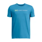 Chlapecké tričko s krátkým rukávem UNDER ARMOUR UA B LOGO WORDMARK SS-BLU · záber 1