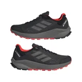Pánská běžecká trailová obuv ADIDAS Terrex Trail Rider GTX core black grey four solar red · záber 4