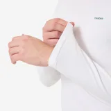 DECATHLON Pánske tričko s UV ochranou Sailing 500 s dlhým rukávom biele S · záber 2