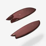 DECATHLON Surf Fish 6'1 s plugmi Futures bez plutvičiek bordový 6'1 · záber 2