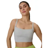 Dámska tréningová športová podprsenka 4F SPORT BRA F207-27S-COLD LIGHT GREY · záber 1