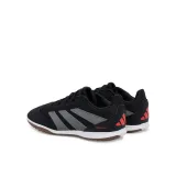 Pánské halové fotbalové kopačky ADIDAS Predator Club M IC core black grey four lucid red · záber 4