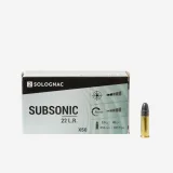 SOLOGNAC Subsonický náboj kalibru 22 Long Rifle Solognac . · záber 1