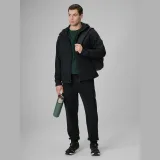 Pánská softshell větruodolná bunda membrána 8000 - černá · záber 2