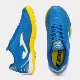 Chlapčenské futbalové kopačky halové JOMA Toledo 2604 Jr IC royal blue · záber 3