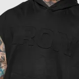 Pánská vesta s kapucí Iron Aesthetics Ambition, černá · záber 5
