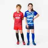 KIPSTA Detský dres na rugby Kid club červený 7-8 r (123-130 cm) · záber 2