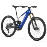 Horské elektrokolo MONDRAKER Crafty Carbon RR, admiral blue · záber 2