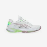 ASICS ASICS Solution Speed FF 4 dámska tenisová obuv bielo-ružovo-zelená 37 · záber 2