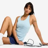 DOMYOS Dievčenské fitness šortky tmavomodré M · záber 2