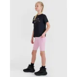 Dívčí tréninkové kraťasy 4F JUNIOR SHORTS FNK F0857-56S-LIGHT PINK · záber 3