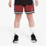 KIPSTA Obojstranné basketbalové šortky SHORT 500 čierne/červené XL · záber 1