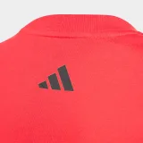 ADIDAS ADIDAS detské bavlnené tričko červené 13-14 r (164 cm) · záber 2