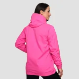 GymBeam Women‘s Rain Smock Jacket Fuchsia - Veličina: S | Boja: Roza | Težina: 0,33 g | Pakiranje: 20 · záber 3