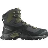 Pánská kotníková turistická obuv SALOMON Quest Element GTX M black deep lichen green olive night · záber 2