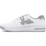 Pánská vycházková obuv UNDER ARMOUR UA Court 96 Suede white white mod gray · záber 2