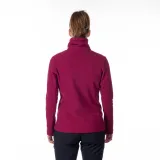 Dámska turistická mikina so zipsom NORTHFINDER WINIFRED-510-cherry · záber 5