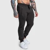 Jogger tepláky Iron Aesthetics Round, sivé · záber 4