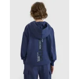 Chlapecká mikina s kapucí 4F JUNIOR SWEATSHIRT-JWSS25TSWSM1511-22S-GREY · záber 5