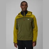 Pánská softshellová bunda větruodolná membrána 8000 - khaki · záber 1