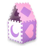 Penové puzzle s ohrádkou inSPORTline Burgino 30,5x30,5x1 cm, 36ks · záber 5