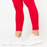 DOMYOS Dámske fitness legíny s elastickým pásom červené XL (W35 L31) · záber 2
