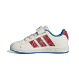 Chlapecká rekreační obuv ADIDAS Grand Court Spider Man K cloud white pure ruby bright blue · záber 2