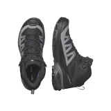 Pánska členková turistická obuv SALOMON X Ultra 360 Mid GTX M black magnet pewter · záber 4