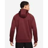 Pánska zateplená tréningová mikina s kapucňou NIKE M NK TF FLEECE PO HD GFX DARK TEAM RED · záber 3