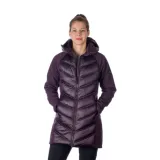 Dámská turistická softshellová bunda NORTHFINDER MARGIE-532-darkplum · záber 1