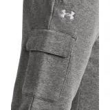 Pánské zateplené tepláky UNDER ARMOUR UA Rival Fleece Cargo Jogger-GRY · záber 4