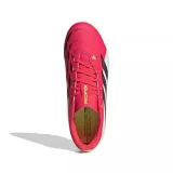 Chlapčenské futbalové kopačky outdoorové ADIDAS Predator Club Jr FG MG lucid red core black cloud white · záber 4