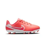 Chlapecké fotbalové kopačky outdoorové NIKE Tiempo Legend 10 Academy Jr FG MG hot lava white · záber 1