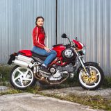 Dámske moto jeansy W-TEC Panimali - Veľkosť: XXL | Farba: Čierna · záber 4