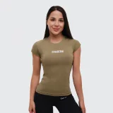 Дамска тениска FIT Olive - GymBeam - Размер: XS | Тегло: 0,09 g | Опаковка: 10 · záber 1