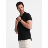 Pánské tričko s krátkým rukávem a v-výstřihem OMBRE T-shirt OM-POBS-0100 V-1 black · záber 3