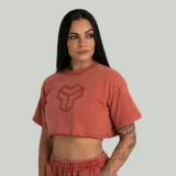 STRIX Dámské tričko CropTop Washed Terra · záber 2