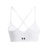 Dámská sportovní tréninková podprsenka UNDER ARMOUR Vanish Seamless Low Bra-WHT · záber 5