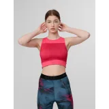 Dámské tréninkové tílko 4F WOMENS FUNCTIONAL T-SHIRT TSDF015-61S-DARK RED · záber 2