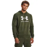 Pánská zateplená mikina s kapucí UNDER ARMOUR UA Rival Fleece Logo HD-GRN · záber 1