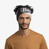 Čelenka BUFF COOLNET UV® WIDE HEADBAND ARTHY GRAPHITE · záber 4