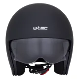 Moto prilba W-TEC Valkorne Noir Farba matne čierna, · záber 3