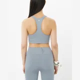 Salomon SHAKEout CORE BRA W - Veľkosť: L | Farba: Sivá · záber 3