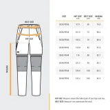 FORCLAZ Dámske nohavice MT100 na treking v horách odopínateľné 2 v 1 sivé M (L29) · záber 2