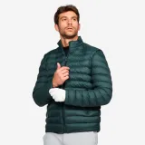 INESIS Pánska prešívaná bunda CW900 Heatflex zelená 3XL · záber 1