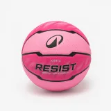KIPSTA Detská basketbalová lopta Resist na vonkajšie ihriská veľ.5 ružová 5 · záber 1