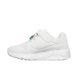 Dievčenská rekreačná obuv SKECHERS Uno Lite GoldCrown K white multi color · záber 3